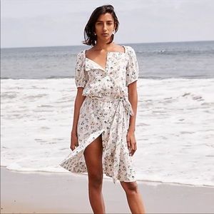 J.Crew  liberty cottage in floral dress size medium